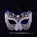 Wholesale masquerade mask with crystal, neon party mask, crystal facial mask